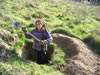 gaten graven om fruitbomen te planten